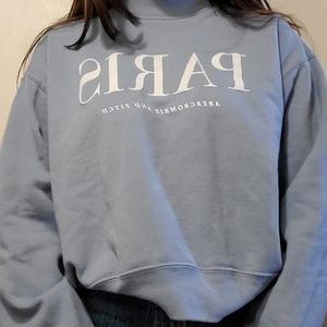 A&F Mockneck Paris Sweatshirt